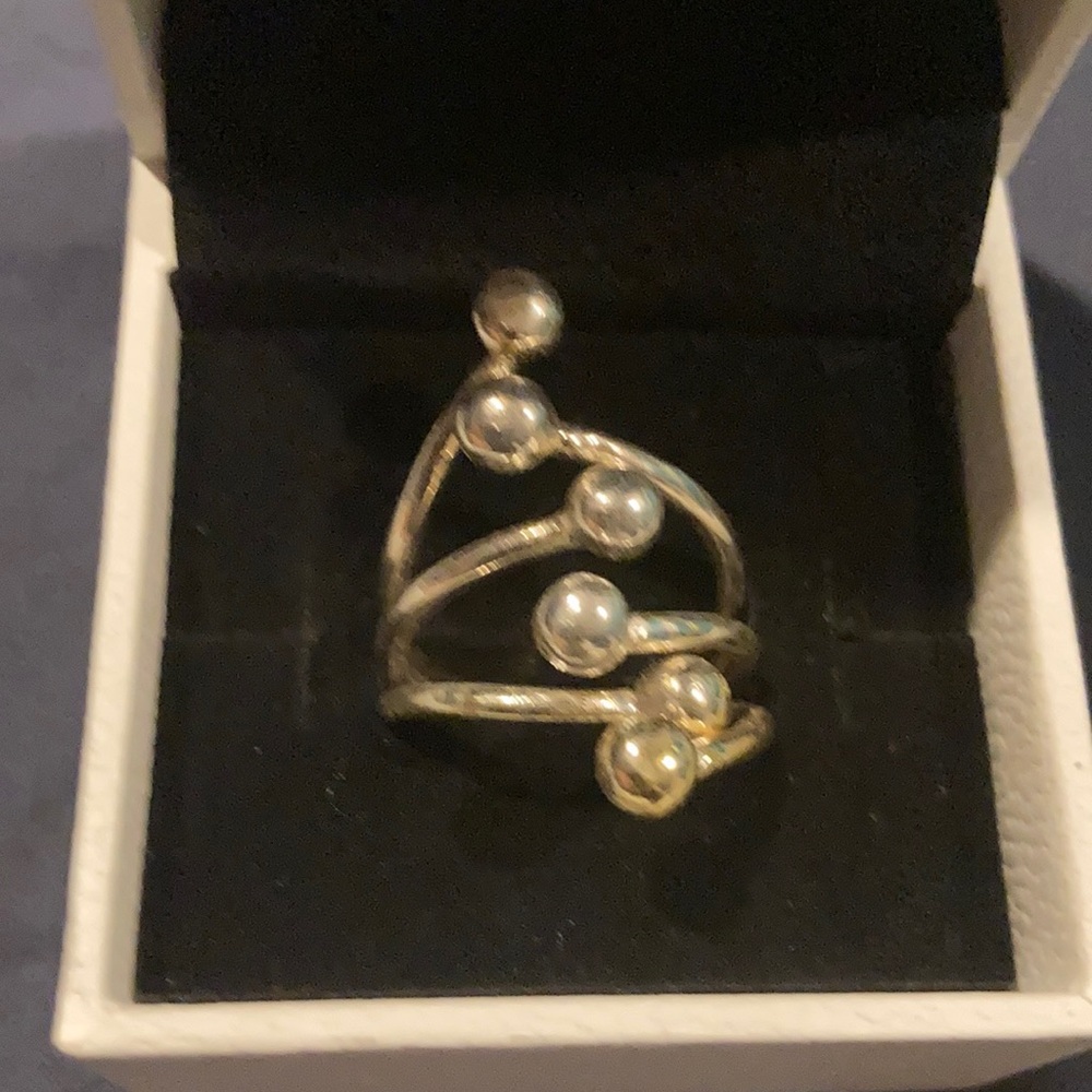 925 Stamped Steeling Silver Ring - image 1